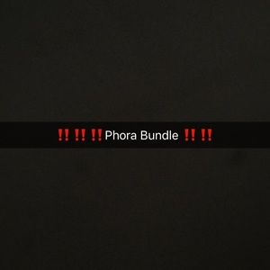 ‼️phora bundle‼️